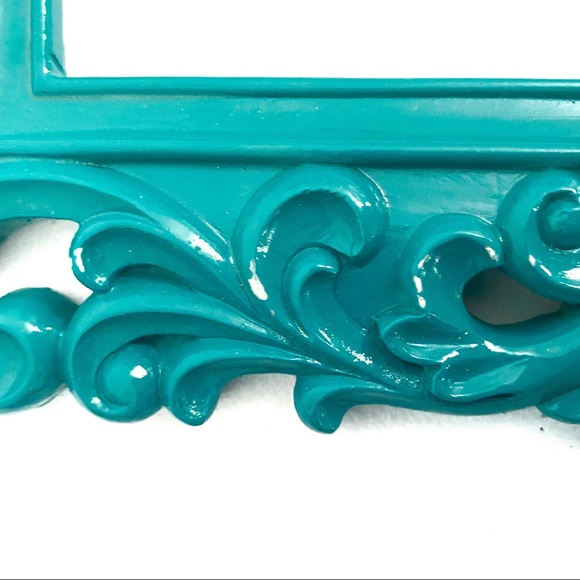 Hobby Lobby Picture Frame 8.5x6.75 Teal - Picture 3 of 9